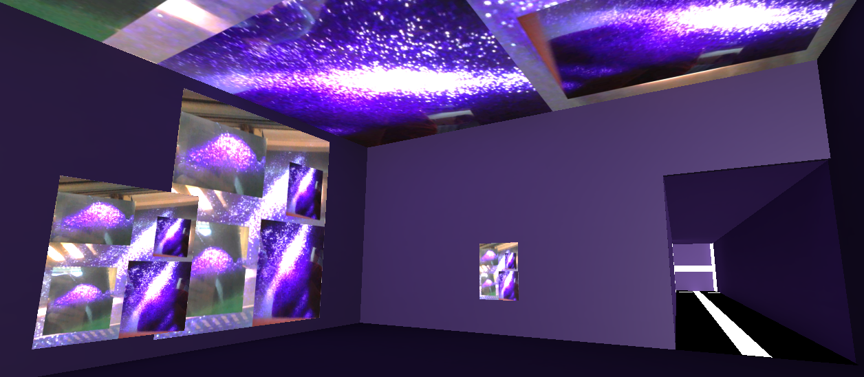 Screenshot einer virtuellen Ausstellung