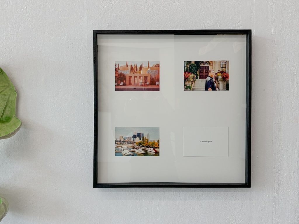 picture from the exhibition Skraj/Am Rand, Galerie Nowe Miejsce, Warszaw Mai 2025