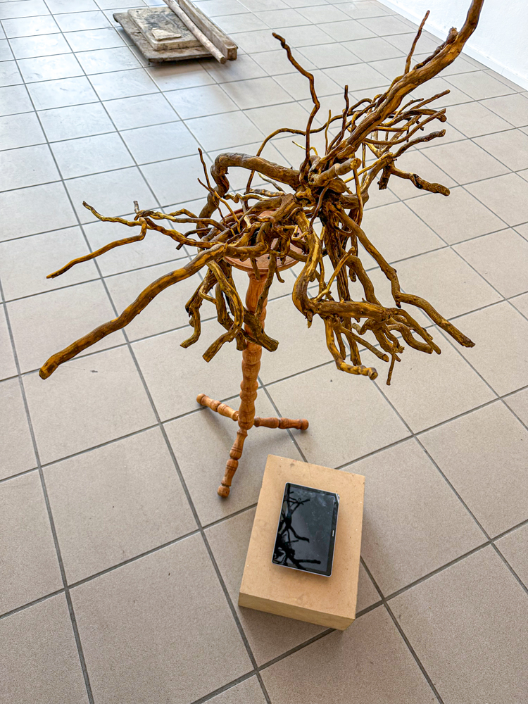 picture from the exhibition Skraj/Am Rand, Galerie Nowe Miejsce, Warszaw Mai 2025