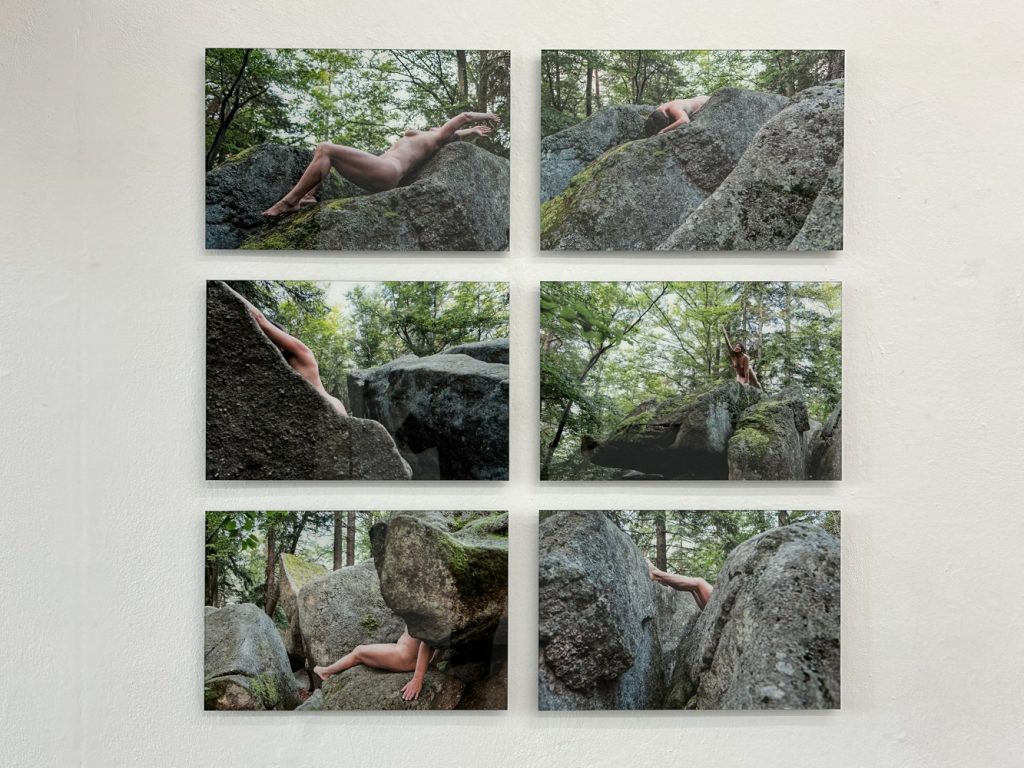 picture from the exhibition Skraj/Am Rand, Galerie Nowe Miejsce, Warszaw Mai 2025