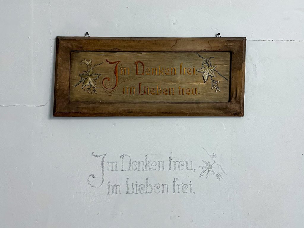 picture from the exhibition Skraj/Am Rand, Galerie Nowe Miejsce, Warszaw Mai 2025