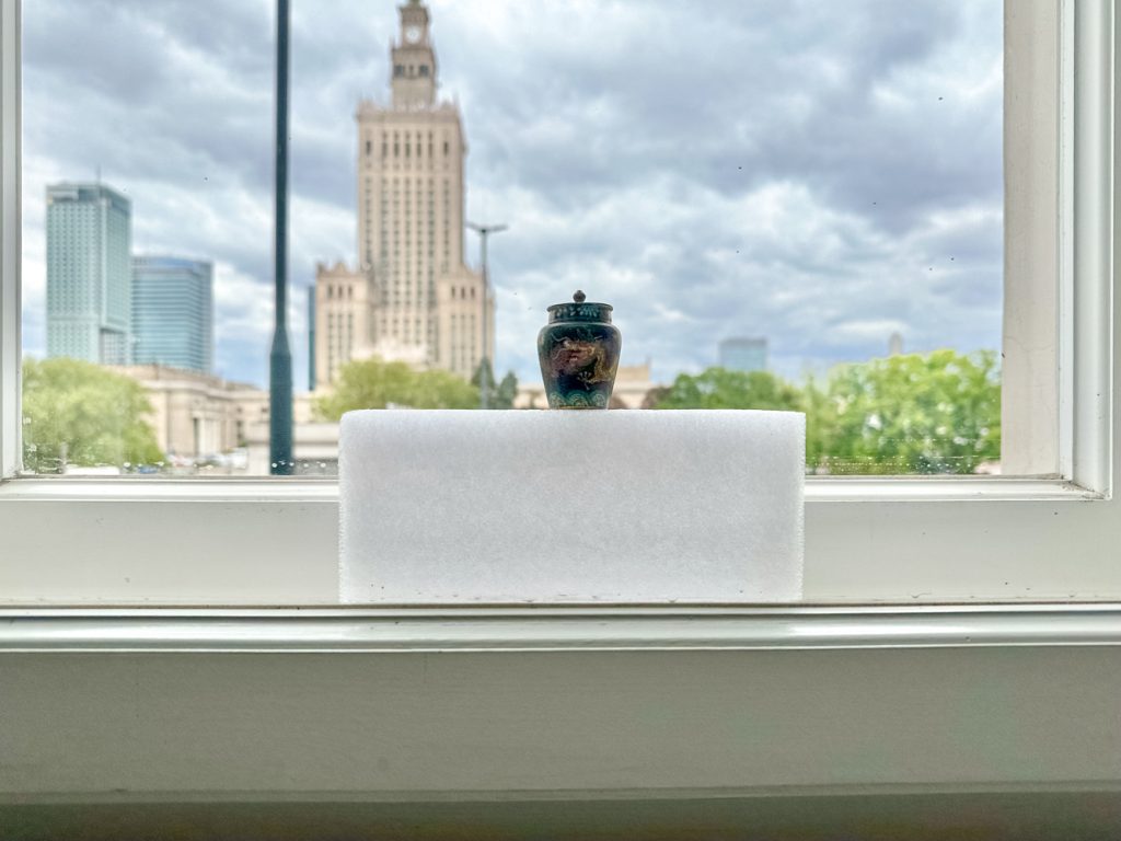 picture from the exhibition Skraj/Am Rand, Galerie Nowe Miejsce, Warszaw Mai 2025