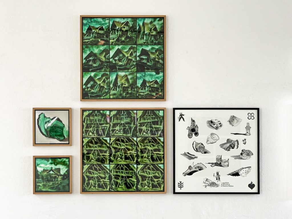 picture from the exhibition Skraj/Am Rand, Galerie Nowe Miejsce, Warszaw Mai 2025