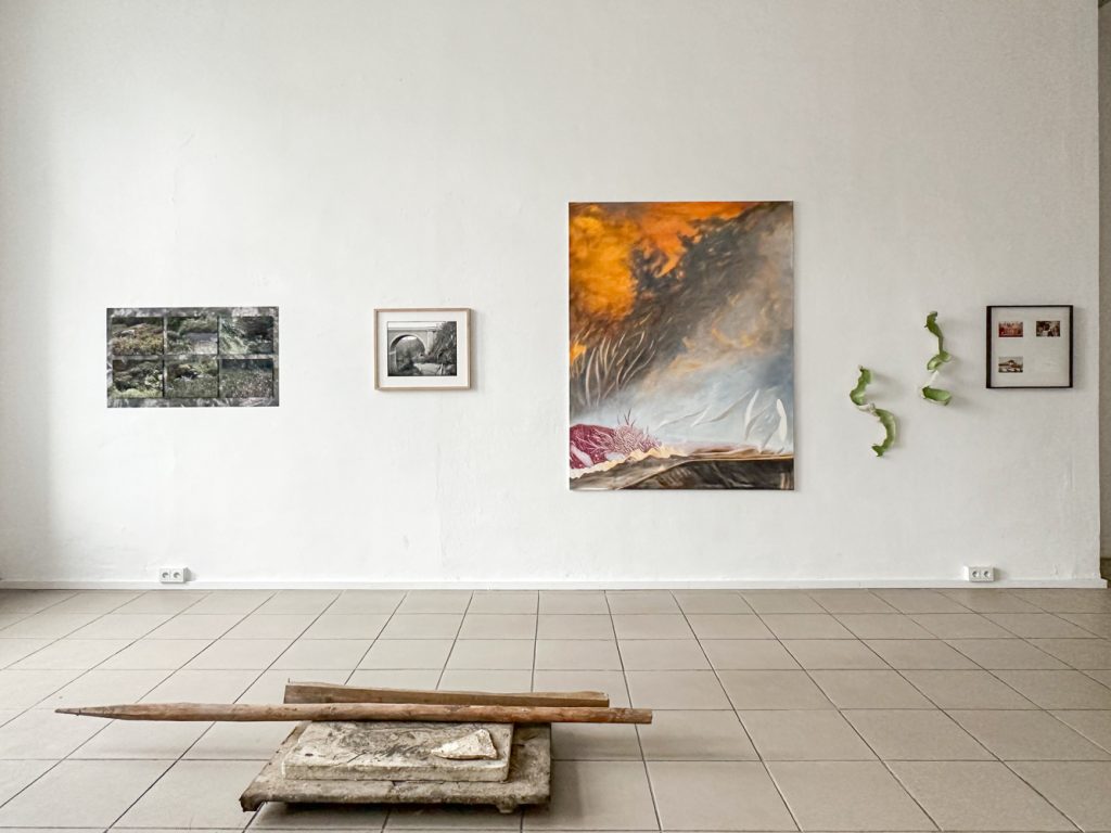 picture from the exhibition Skraj/Am Rand, Galerie Nowe Miejsce, Warszaw Mai 2025