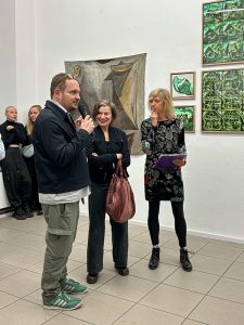 picture from the exhibition Skraj/Am Rand, Galerie Nowe Miejsce, Warszaw Mai 2025