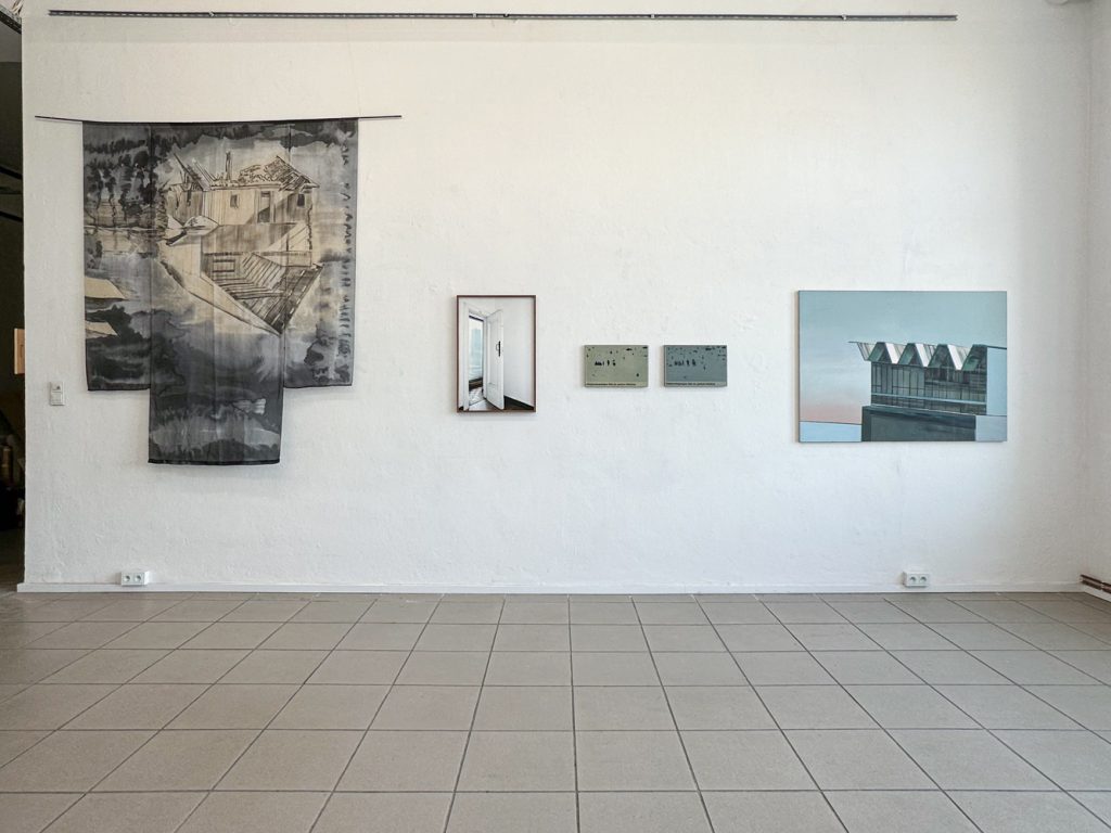 picture from the exhibition Skraj/Am Rand, Galerie Nowe Miejsce, Warszaw Mai 2025