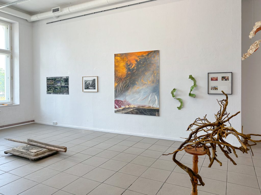 picture from the exhibition Skraj/Am Rand, Galerie Nowe Miejsce, Warszaw Mai 2025